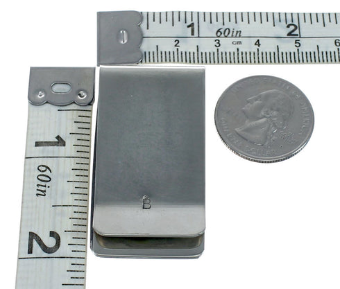 Native American Genuine Sterling Silver Horse Money Clip NX11612